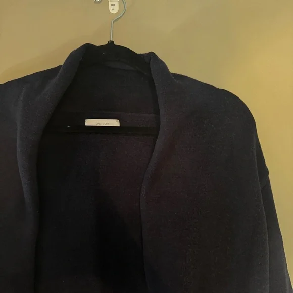 OAK + FORT Navy Cardigan - Picture 2 of 3